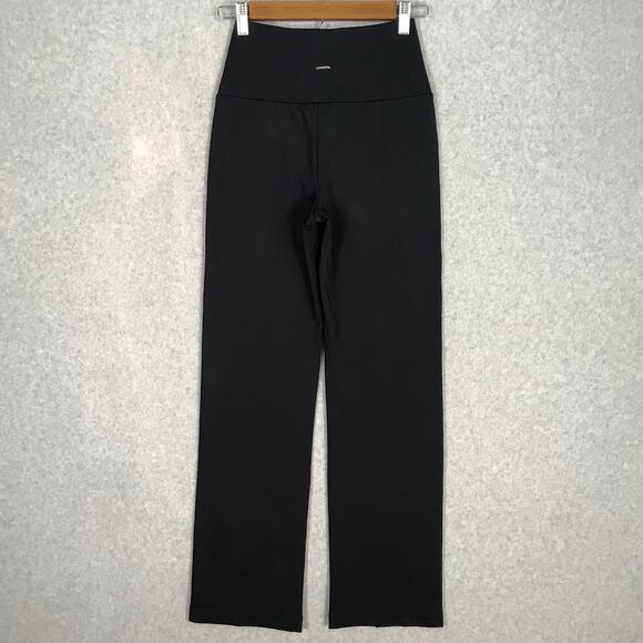 Mondetta Pant Women XS Straight Wide Leg Slit Yoga Knit Seams Flowy Loose Active - Picture 8 of 12